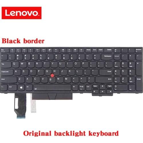 Lenovo ThinkPad E580 E585 E590 E595 T590 P53S L580 L590 P52 P72 P53 P73 Original notebook keyboard 01YP640 01N729 01YP560
