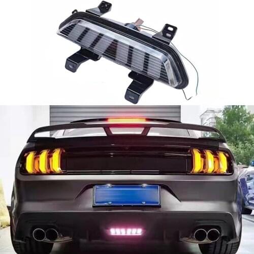 Fit for 2015-2021 years of Ford Mustang modified F1 pilot light Mustang anti-collision brake light after flashing warning light