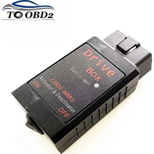 Drive Box OBD2 Immobilizer IMMO Deactivator & Activator for EDC15 (Diesel) / ME7 (Patrol) Drive Box Plug and play IMMO Emulator