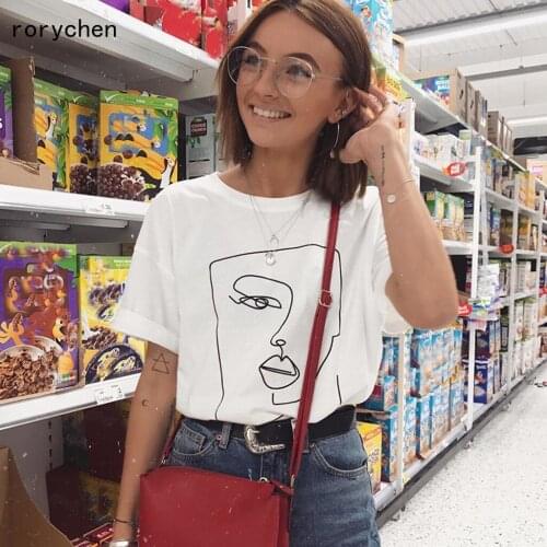 Rorychen Women's Cotton T-Shirts