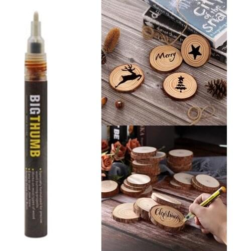 1 Pc Wood Burning Pen Scorch Burned Marker Pyrography Pens for DIY Projects Fine Tip Tool Easy Use and Safe