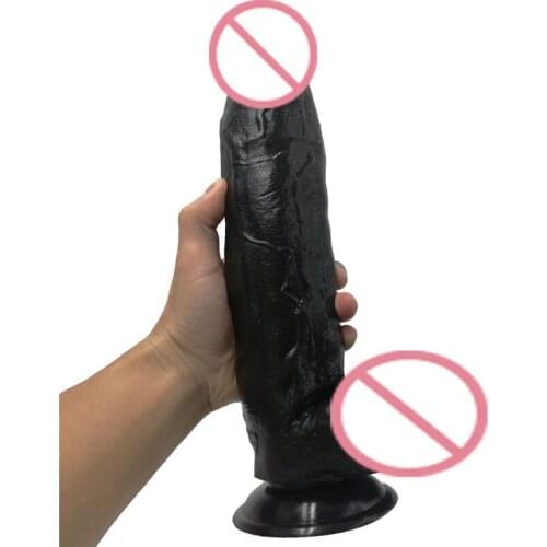 Sex Hot Sale Super Huge 31*6CM Big Dildos with Strong Suction Cup Penis Female Artifivial Simulate Realistic Sex Toys for Women
