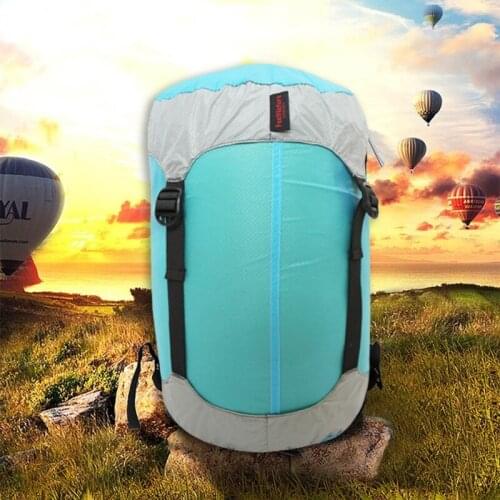 Outdoor Camping Hiking Ultra-light Sleeping Bag Compression Bag Storage Bag Silicone Dustproof and Waterproof Sleeping Bag