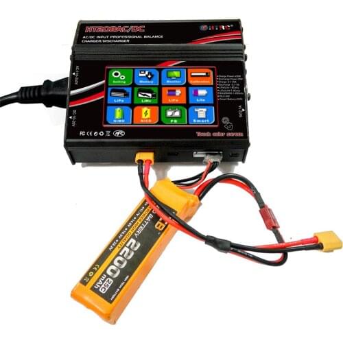 4.3 Inch HT208AC/DC LCD Smart Balance Charger B6 B6AC Touching Charger Digital Accessories Balance Chargers Electronics Parts