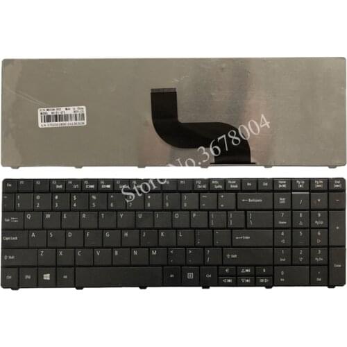 US Keyboard for Acer TravelMate V5WC1 P253 P453 P253-E P253-M P253-MG P453-M P453-MG US Black PK130PI1B04 MP-09G33SU-6981W