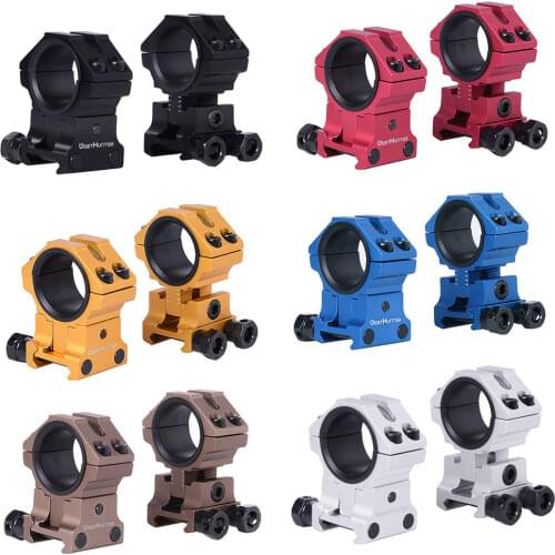 WESTHUNTER Adjustable Profile Picatinny Riflescope Rings 1''/30mm Center Height 32 To 38mm Adjust Optical Sights 20mm Rail Mount