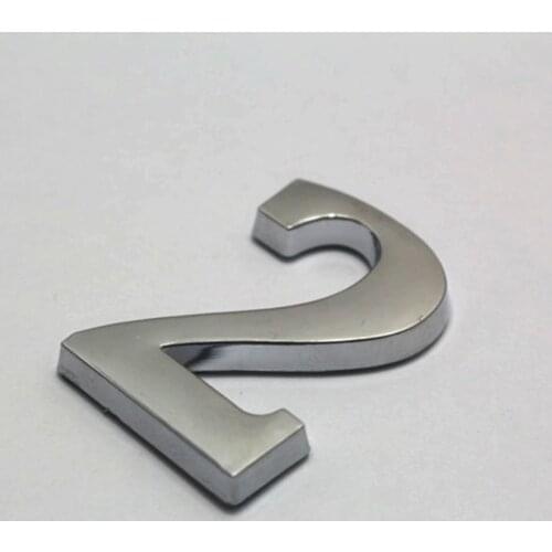 0-9 House Number Sign Self Adhesive Address Digit Sticker Plate Numeral Door Plaque for Home Hotel C1