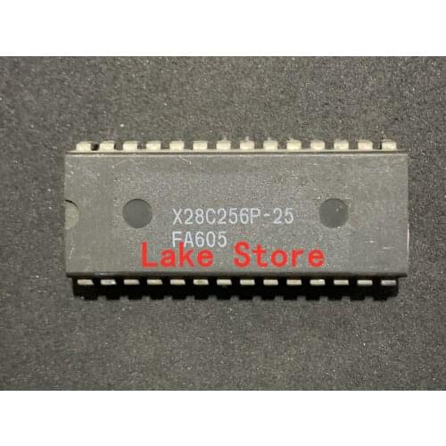 10 unids/lote X28C256P-25 X28C256P-20 X28C256P-15 DIP X28C256P X28C256