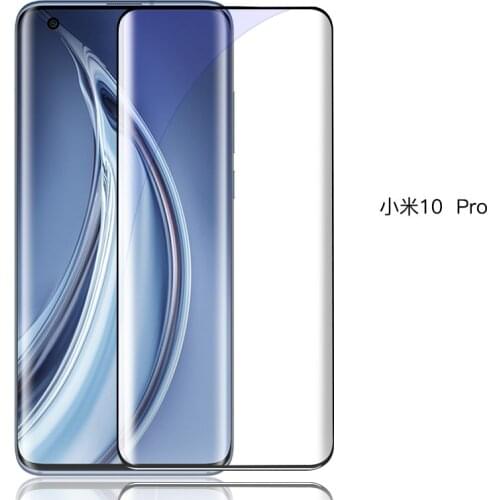 100pcs 9H Full Coverage Premium 3D Curved Tempered Glass Screen Protector Flim Guard For Xiaomi Mi 11 Ultra Note 10 Lite CC9 Pro