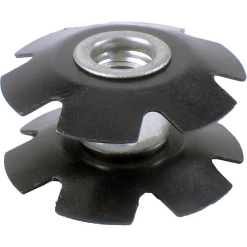 2 PCS MTB Road Bike Bicycle Steer Tube Headset Aluminum Star Nut 1 1/8 "OD28.6mm Bulk Wholesale DH