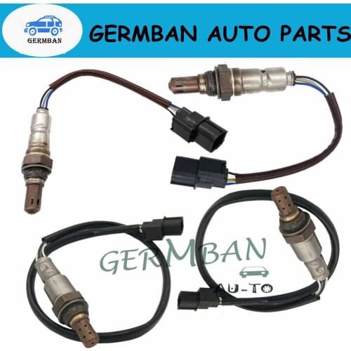 4pcs 2345098 2344459, 36531-R70-A02, 36541-R70-A01 Up+Downstream Oxygen Sensor For Honda Accord Odyssey Pilot Acura MDX TL TSX