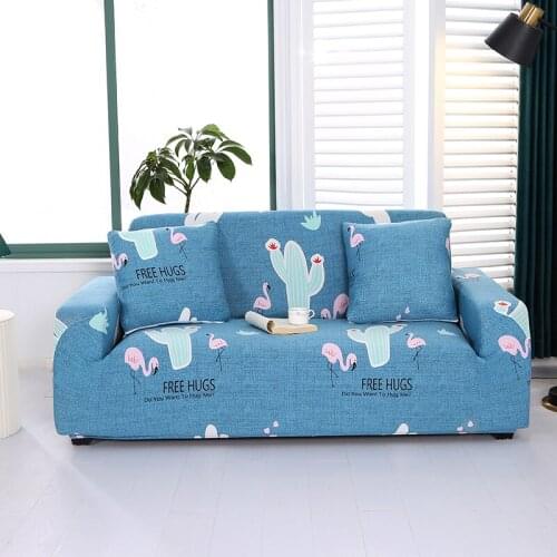 Printed Stripe Sofa Cover Elastic Couch Cover Sofa Covers for Living Room Pets Cubre Sofa L Shape Chair Cover 1/2/3/4-Seater