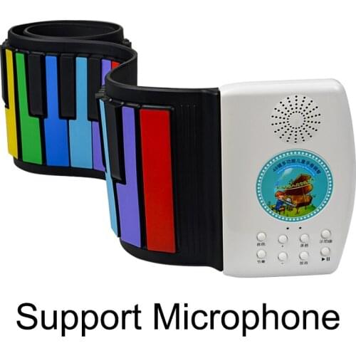 Piano electric keyboard children flexible silicon keyboard organ 49 keys kids piano keyboard musical toys