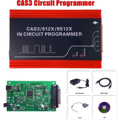 DHL Free CAS3/912X/9S12X in Circuit Programmer CAS 3 Programmer Odometer Correction Tool