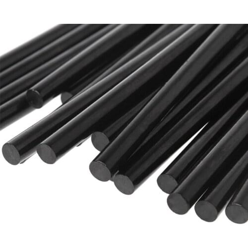 Hot Melt Glue Stick Black High Adhesive 7mm For DIY Craft Toys Repair Tool 62KD