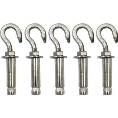 M10 304 Stainless Steel Hook Internal Expansion Bolt Pack of 5