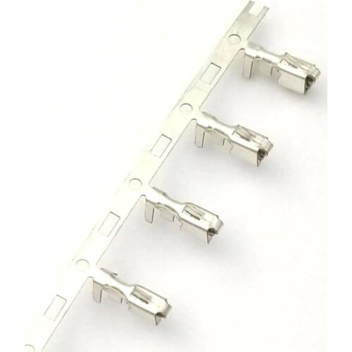 100pcs/lot Metal Jumper Wire Cable Terminal for Housing VH3.96 Female Male 3.96mm Connector for Multiple Pins vh3.96