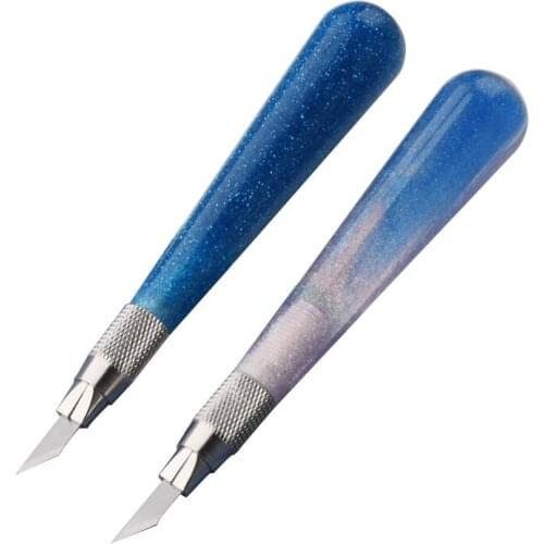 Mini rubber stamp carving knife utility knife hand account tool cute girl paper knife creative carving and engraving relief