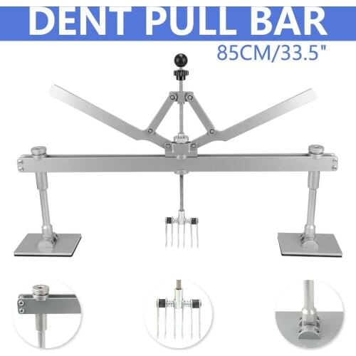 850mm Dent Pull Lever Bar Kit 6 Claw Hook Puller Rings Tool Aluminum Spot Puller