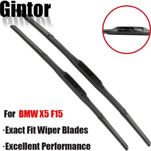 Gintor AUTO Car Wiper Front Wiper Blades Set For BMW X5 F15 2013 - Windshield Windscreen Window 24"20"