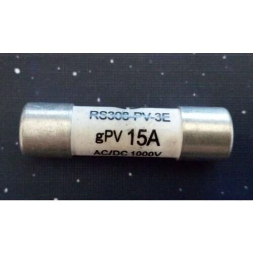 Fuses: RS308-PV-3E 15A AC/DC1000V gPV