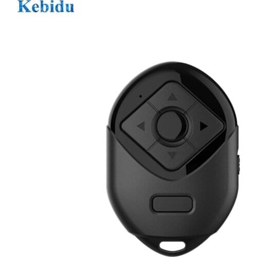 Kebidu Mini Portable Bluetooth Remote Control Selfie remote control for Take photos /Video switch /Pause playback/ Music Play