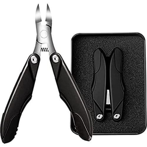 Foldable Toenail Clippers For Thick Ingrown Nails For Seniors Nail Nippers Cuticle Trimmer Nail Clipper Cutter Manicure Tool