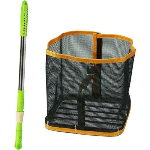 Top!-Telescopic Pole Table Tennis Ball Picker Table Tennis Retriever Picking Catcher Net Basket Collection Tool 150 Pieces