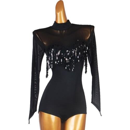 Waltz Dance Tops Women Ballroom Tango Blouses Latin Salsa Practice Costumes Top