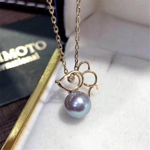 Factory Wholesale Real Solid S925 Sterling Silver Accessories DIY Jewelry Making Pearl Pendant For Women Charm Gift