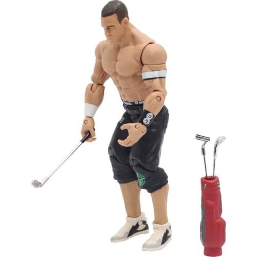 1/12 Lovely Dollhouse Simulated Sport Mini Resin Alloy Three Golf Clubs Model Decor Furniture Miniature Accessories Kids Toys
