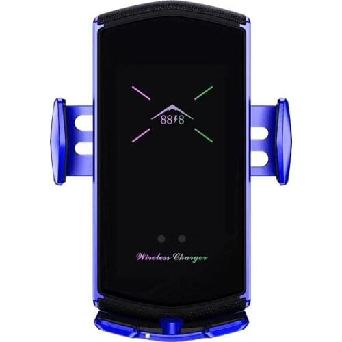 3 In 1 Car Wireless Charger Holder 10W E6 Wireless Charging Car Mount Fast Qi Wireless Car Charger