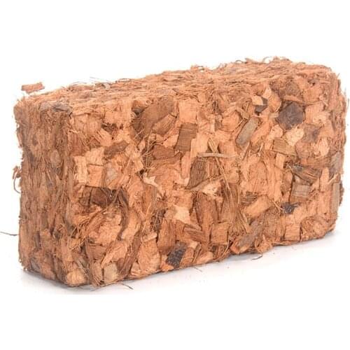 500g Coconut Coir Brick Peat Growing Organic Soilless Potting Garden Natural Plants Soil Nutrient Bed Y9UA