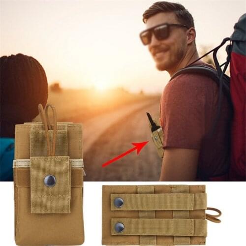 Walkie-talkie Tactical Radio Case Holder Holster Talkie Holster Adjustable Magazine Outdoor Multi-function Intercom Package