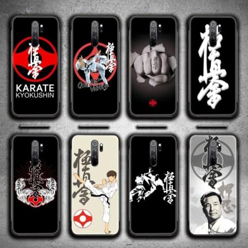 Oyama Kyokushin Karate Phone Case for Redmi Note 9 8 8T 8A 7 6 6A Go Pro Max Redmi 9 K20 K30 Pro