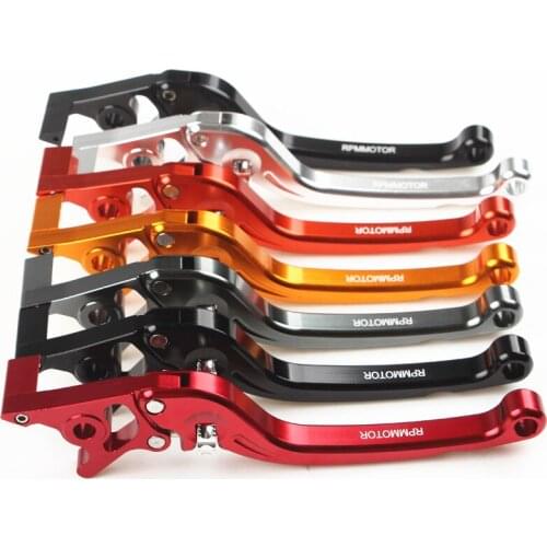 CNC multicolor Motorcycle Double Disc Brake Lever Scooter Electric Bike Modification Lever for Yamaha Honda Suzuki