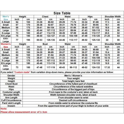 Extra Custom Made Fee Halloween Carnival Costumes