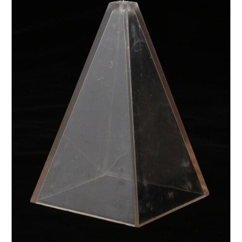 1 Piece Candle Mould Pyramid PC Plastic Material Handcraft DIY Candle Making Handmade Candle Moulds