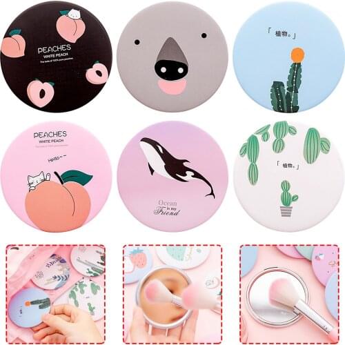 Pocket Mirrors Portable Hand Mirrors Makeup Mirrors Ultra Thin Compact Mirror Espejos De Bolsillo Espejos De Mano Portátiles
