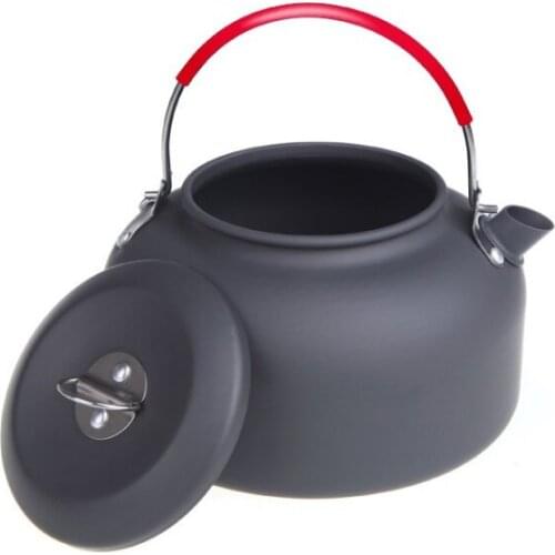 Coffee Kettle Aluminum Utensilios De Cocina 1.4L New Product Camping Tea Kettle Outdoor Cookware Weight 100g