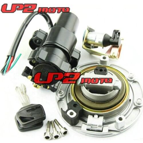 Motorcycle Lock Kits Ignition Switch Lock Tank Cap For HONDA CBR600RR CBR600 F5 F4 F4I 2001-2006
