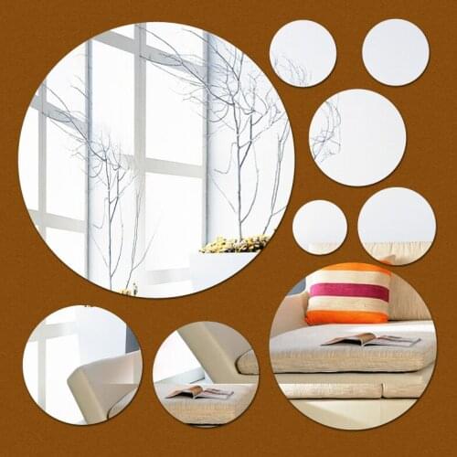 New modern multi-piece package 3d diy wall sticker stickers home decor poster acrylic mirror large Decorati