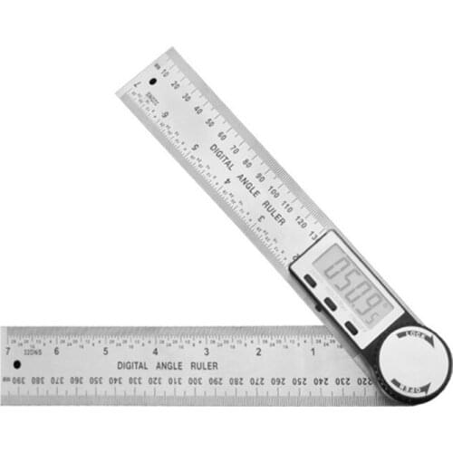 New Protractor, Digital Protractor with Screen HOLD and 180 ° Rotatable Function, Bevel Ruler for Woodwork