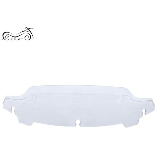 Motorcycle 4.5" Clear Wave Windshield Windscreen Fairing For Harley Touring Electra Street Glide FLHT FLHTC FLHX