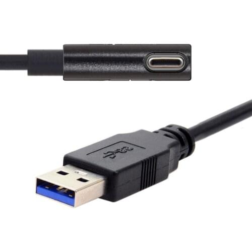 Oculus Link VR Cable USB 3.1 Type C USB C Left Right Angled Type to Standard USB3.0 Data Cable