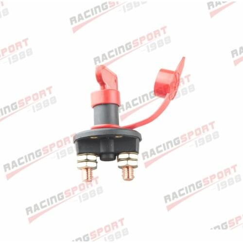 Battery Disconnect Switch Master Cut-off Quick Kill with Removable Key