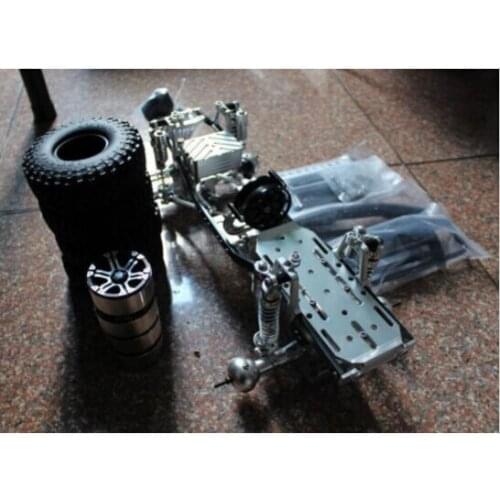CNC Alloy Carframe Chassis 1/10 RC Crawler SCX10 90021