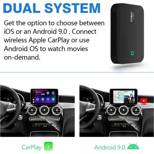 4+32G Android 9.0 system for apple carplay of OEM screen multimedia in Mercedes/Volvo/Honda/Hyundai/Buick/NISSAN,plug and play