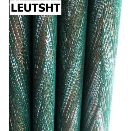 2021 New Modern Minimalist High-end Light Luxury Blackout Curtains for Nordic American Bedroom Living Room Curtain Customization