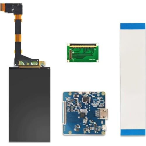 5.5 inch 2K LCD screen 1440x2560 LS055R1SX03 display with to MIPI controller board for WANHAO D7 3d Printer Projector Parts